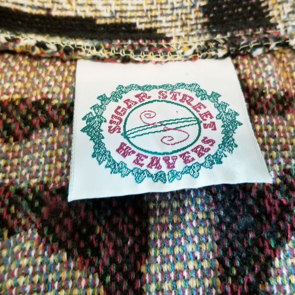 Sugar Street Weavers Jacket African Safari Animals Zebra Elephant Rhino Tapestry - Picture 4 of 5